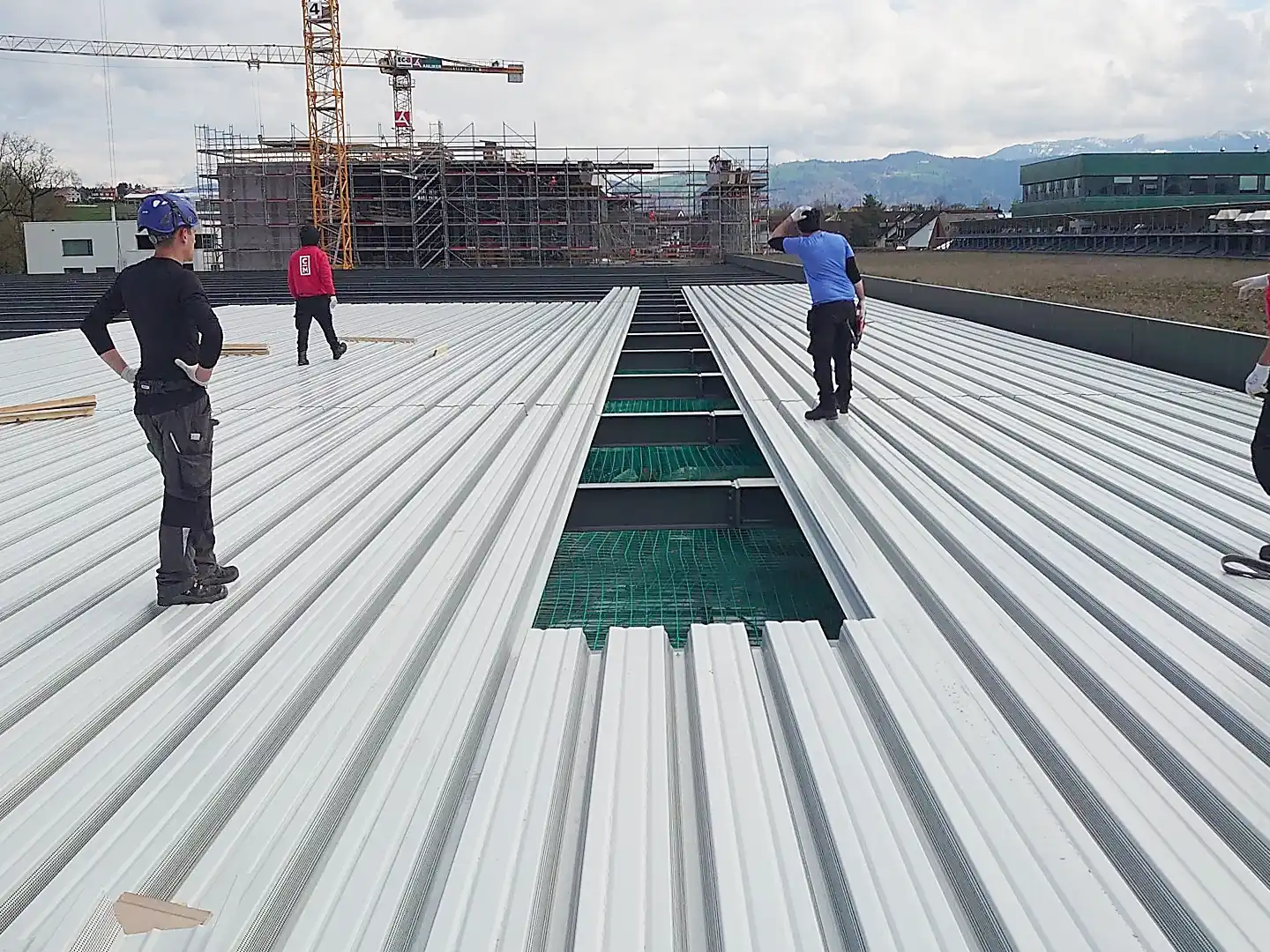 Produktionshalle Baumgartner Fenster AG in Cham