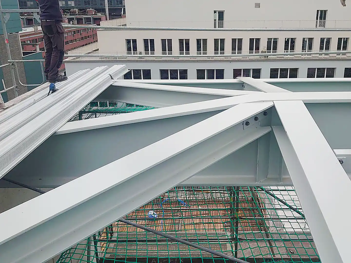 Metalldach für ERZ Zürich